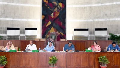 রওশন আরা মান্নানের সভাপতিত্বে সংসদীয় কমিটির বৈঠক অনুষ্ঠিত হয়। ছবি: সংসদ সচিবালয়