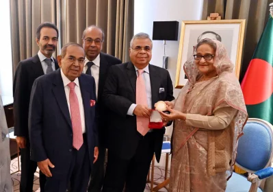 প্রধানমন্ত্রী শেখ হাসিনার সাথে এপিপিজি প্রতিনিধিদলের সৌজন্য সাক্ষাৎ।