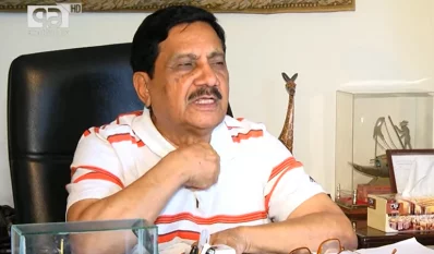 আওয়ামী লীগের সভাপতিমণ্ডলীর সদস্য কাজী জাফরউল্লাহ। ইমেজ- একাত্তর।