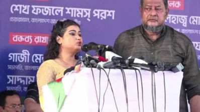 গেলো জুলাইতে এক শান্তি সমাবেশে বক্তব্য রাখেন ২০০১ সালে সিরাজগঞ্জের উল্লাপাড়ায় সংঘবদ্ধ ধর্ষণের শিকার (২০০১ সালে তার বয়স ছিল ১৪ বছর) পূর্ণিমা রানী শীল