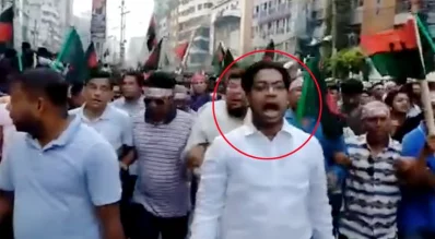 আগুনের হোতা যুবদল নেতা নয়নকে খুঁজছে পুলিশ।
