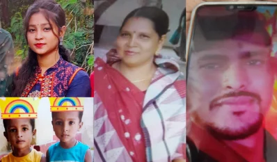 হাটহাজারীতে দুর্ঘটনা নিহত দুই যমজ শিশু, তাদের বোন ও মা। ইমেজ: একাত্তর