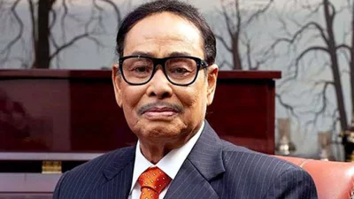 জাতীয় পার্টির প্রতিষ্ঠাতা সাবেক সেনাশাসক হুসেইন মুহাম্মদ এরশাদ। ফাইল ইমেজ।
