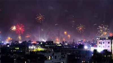 রাজধানীতে ফার্স্ট নাইট উদযাপন। ফাইল ইমেজ।