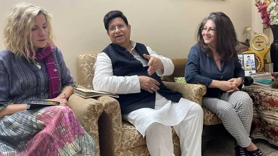 পররাষ্ট্রমন্ত্রীর সাথে বৈঠকে ইউরোপীয় ইউনিয়নের প্রতিনিধি দল। ইমেজ: সংগৃহীত