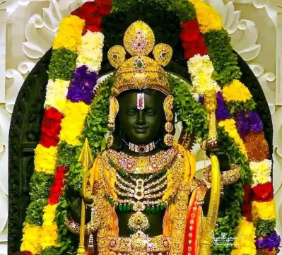 রামলালার মূল বিগ্রহ।