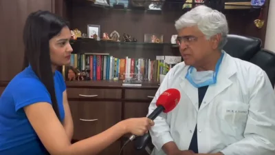 ক্যানসার সার্জন ডাক্তার রাজেন্দ্র বাদভে।