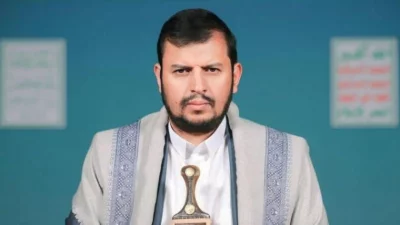 হুথি প্রধান আব্দুল মালিক আল-হুতি।