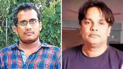 আসামি সিয়াম হোসেন ও আখতারুজ্জামান শাহিন।