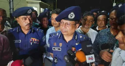 পুলিশের আইজিপি চৌধুরী আবদুল্লাহ আল-মামুন।