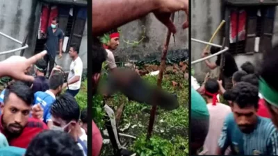 খুলনায় এক পুলিশ কনস্টেবলকে পিটিয়ে হত্যা করে দুর্বৃত্তরা।