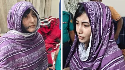 অভিযুক্ত দিনাত জাহান আদর