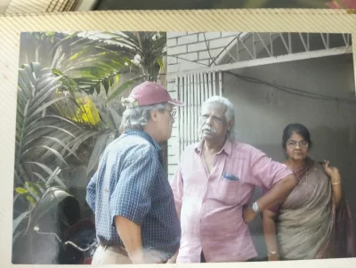 মোহাম্মদ জাকারিয়া (বাঁয়ে), ডা. জাফরুল্লাহ চৌধুরী ও অধ্যাপক আলতাফুন্নেসা।