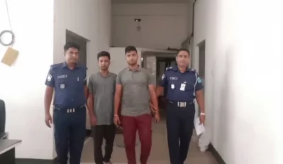 দুই হামলাকারী আটক।