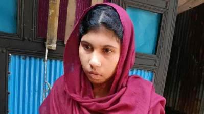 অভিযুক্ত গৃহকর্মী আয়েশা।
