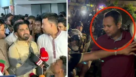 সেই লাল শার্ট পরিহিত ব্যক্তির পরিচয় দিলেন রাশেদ খান