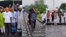 সংসদীয় আসন পুনর্বহালের দাবিতে ফরিদপুর ও বাগেরহাটে হরতাল-অবরোধ