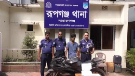 রূপগঞ্জে আলোচিত বাইক ছিনতাইয়ের মূলহোতা গ্রেপ্তার, বাইক উদ্ধার