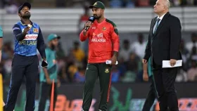শ্রীলঙ্কার বিপক্ষে টস জিতে ফিল্ডিংয়ে বাংলাদেশ