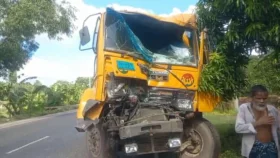 রাজবাড়ীতে ট্রাকের ধাক্কায় পিকআপের চালক ও হেলপার নিহত