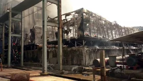 রূপগঞ্জে গ্লোব এডিবল অয়েল কারখানায় আগুন