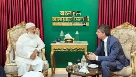 জামায়াত আমিরের সঙ্গে সুইডেন রাষ্ট্রদূতের সাক্ষাৎ