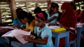 ভাঙ্গুড়ায় বন্যাকবলিত এলাকায় স্কুল শিক্ষা এগিয়ে নিচ্ছে &zwnj;&lsquo;ভাসমান স্কুল&rsquo;