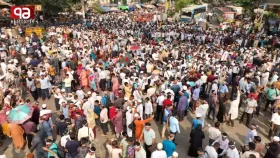 স্লোগানে স্লোগানে উত্তাল শাহবাগ, তিন দফা দাবিতে অনড় শিক্ষকরা