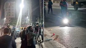 &lrm;বাংলামোটরে এনসিপির কার্যালয়ের সামনে ককটেল বিস্ফোরণ