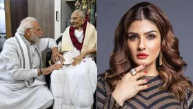 আসছে মোদীর বায়োপিক 'মা বন্দে&rsquo;, মা হীরাবেনের চরিত্রে রবীনা&nbsp;