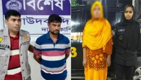 ড্রামে খণ্ডিত মরদেহ: জারেজুল ও প্রেমিকা শামীমা রিমান্ডে