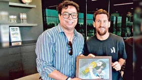 মেসির কলকাতা সফরের উদ্যোক্তা বিমানবন্দর থেকে গ্রেপ্তার