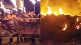 আওয়ামী লীগের মশাল মিছিলের পরেই নেত্রকোণার তিন স্থানে রহস্যজনক আগুন
