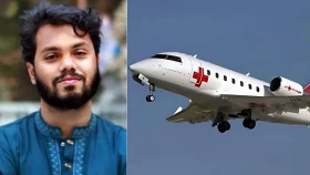 হাদিকে নিতে এসেছে এয়ার অ্যাম্বুলেন্স, ঢাকা ছাড়বে দুপুরেই
