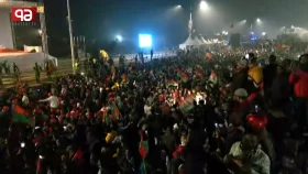ভোরের আলো ফোটার আগেই পূর্বাচলে লাখো নেতাকর্মীর ঢল