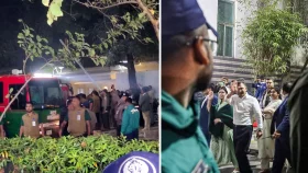 নিজভূমে মহাপ্রত্যাবর্তনের পর সপরিবারে নিজ বাসায় তারেক রহমান