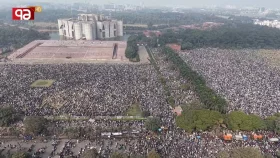 খালেদা জিয়ার জানাজা শুরুর প্রস্তুতি, কানায় কানায় পূর্ণ মানিক মিয়া