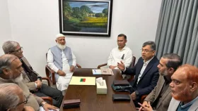 তারেক রহমানের সঙ্গে জামায়াত আমিরের সাক্ষাৎ