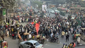 হাদি হত্যার বিচার দাবিতে ইনকিলাব মঞ্চের শাহবাগ অবরোধ কর্মসূচি শেষ