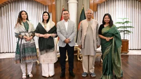 প্রধান উপদেষ্টার সঙ্গে সপরিবারে তারেক রহমানের সাক্ষাৎ