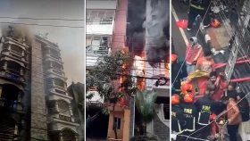 উত্তরায় আবাসিক ভবনে অগ্নিকাণ্ডে নিহত বেড়ে ছয়