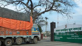 সোনামসজিদ বন্দর দিয়ে এলো ১১৮৮ টন ভারতীয় চাল