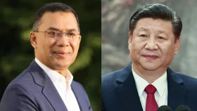 তারেক রহমানকে অভিনন্দন জানালো চীন