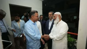 জামায়াত আমিরের বাসায় তারেক রহমান