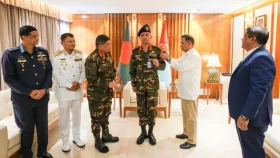 সশস্ত্র বাহিনী বিভাগের নতুন প্রিন্সিপাল স্টাফ অফিসারের দায়িত্বভার গ্রহণ