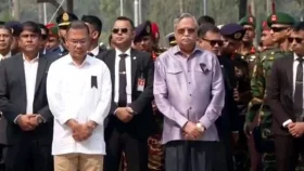 যথাযোগ্য মর্যাদায় শহীদ সেনা দিবস পালিত: বনানীতে রাষ্ট্রপতি ও প্রধানমন্ত্রীর শ্রদ্ধা