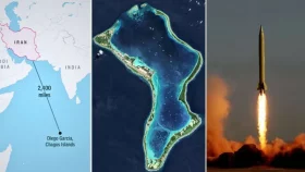 এবার ভারত মহাসাগরে মার্কিন-ব্রিটেন ঘাঁটিতে ক্ষেপণাস্ত্র হামলা