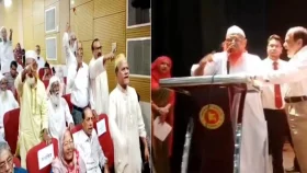 মুক্তিযুদ্ধ নিয়ে শেখ মুজিবে কটাক্ষ জমিয়ত নেতার, মুক্তিযোদ্ধাদের প্রতিবাদ