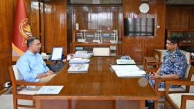 প্রধানমন্ত্রীর সঙ্গে বিমান বাহিনীর প্রধানের সাক্ষাৎ