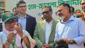 রাজধানীতে হাম-রুবেলা টিকাদান ক্যাম্পেইন উদ্বোধন স্বাস্থ্য প্রতিমন্ত্রীর